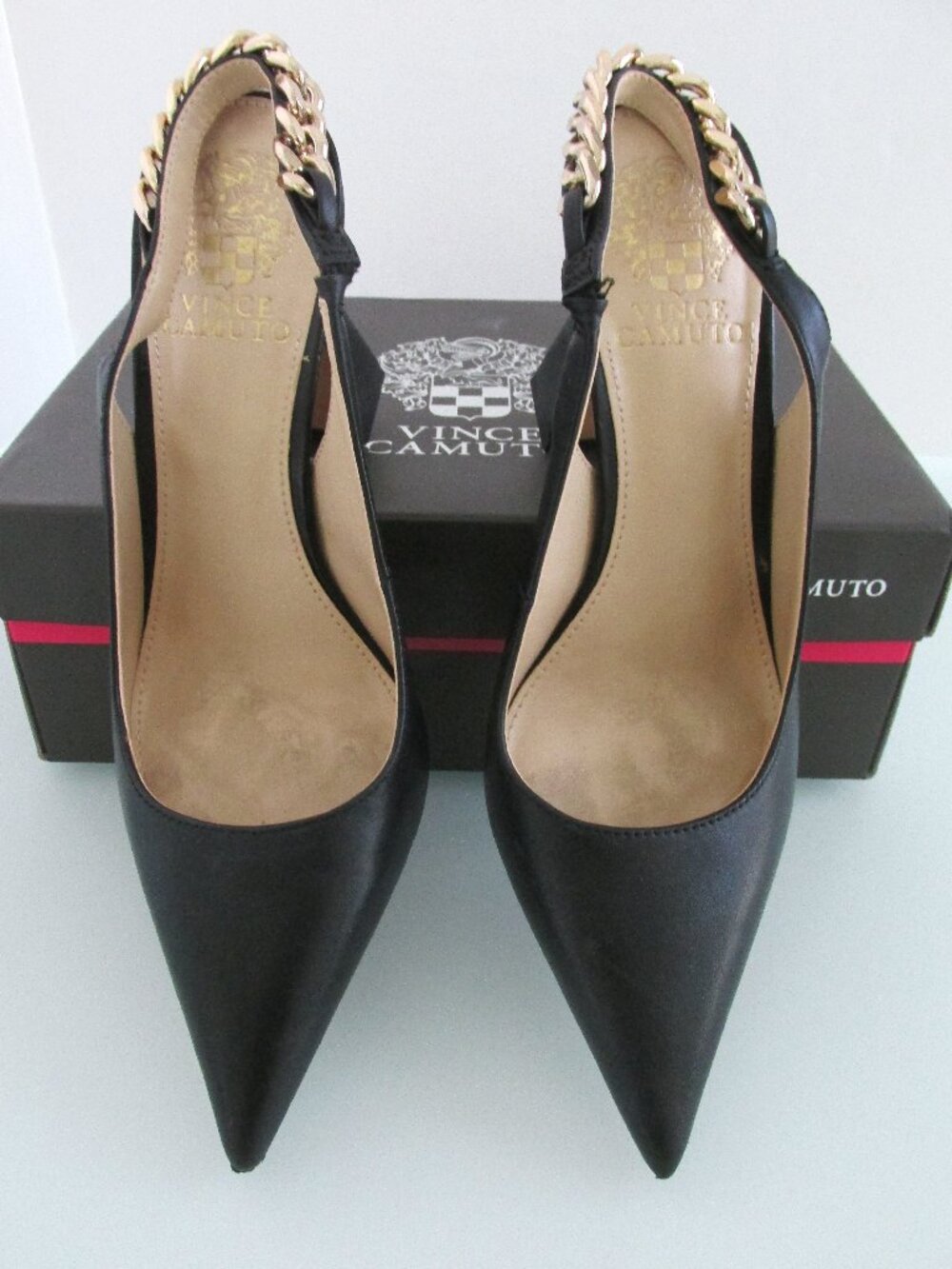 Vince Camuto Women's "Sirnicki" Leather Dress Heels Size 8M